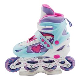 Inline Roller Skates Fashionable roller skateboard with LED lights inline wheel 80mm 90A flash Tyre 231012