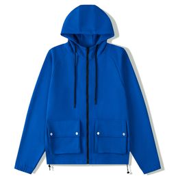 Zip Up Hoodie Manufacturer 100% Polyester Zip Up Hoodies with Custom Logo Men's Hooded Sweat Jackets designer hoodie 7203#