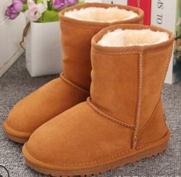 Hot SALE New Real Australia 528 High-quality Kid Boys girls children baby warm snow boots Teenage Students Snow Winter boots