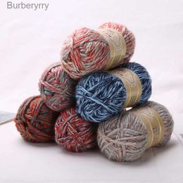 Yarn 100g/Ball Thick Cotton Knitting Yarn lti-strand Colorful Crochet Yarn For Wool Hat Headband Jacket Scarf Thread YarnL231013