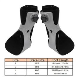 Ankle Support Foot Drop Orthosis Brace Support Ankle Stabiliser Protector Adjustable Breathable for Ankle Joint Valgus Achilles Tendon Injury 231010