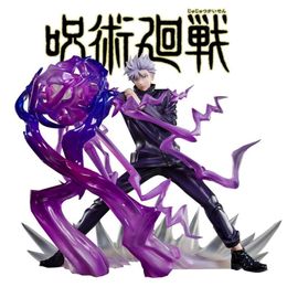 Mascot Costumes 18cm Jujutsukaisen Anime Figure Satoru Gojo Action Figure Yuji Itadori Field Expansion Pvc Figurine Adult Model Doll Toys