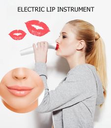 Lipstick Silicone Lip Plumper Electric Device Beauty Tool Oral Care Bigger Thicker Apple Effect and Full Effectse 231012