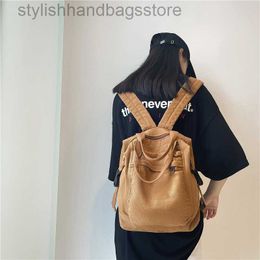 Backpack Style Cross Body Backpack Style Schoolbag design women's minimalist canvas bag backpack khaki university backpackstylishhandbagsstore
