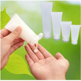 Screw Cap/Flip Cap Empty Portable Travel Squeeze Cosmetic Containers Cream Lotion Plastic Bottles 15ml 20ml 30ml 50ml 100ml Mtajg