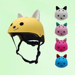 Cycling Helmets Cute Child Helmet Safety Adjustable Bicycle MTB Riding Lightweight EPS Bike Hiking Children 231012