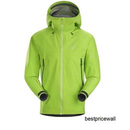 Mens Jackets Coats Arcterys Hoodie ARC'TERYS Beta LT Men's Outdoor Windproof Hiking Charge Coat Black - Black S (55-68kg recommended) HBAJ