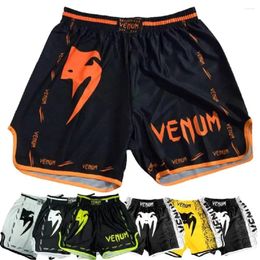 Men's Shorts MMA Thai Boxing For Men And Women's Fitness Fighting Sanda Professional Training Quick Dried