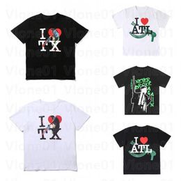 Mens Designer T Shirt Life Men Women T-Shirt High Quality Black White Short Sleeve Tees Size S-XL206W