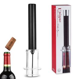 Lufttryck Vinöppnare Easy-Open Air Pump Red Wine Bottle Opener Portable Travel Wine Corkscrew Handheld Wine Cork Remover, Bästa presenter för vinälskare