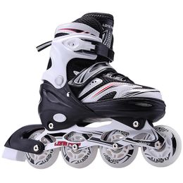 Inline rullskridskor som säljer inline skateboard aggressiv 4 flashhjul justerbara rullar vuxna skor 231012