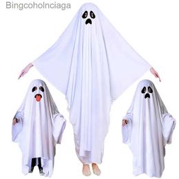 Theme Costume Halloween Ghost Cosplay Come Children Adult Masquerade Ghost Cape Holiday Funny Dress Up Halloween Party Clothes GiftL231013