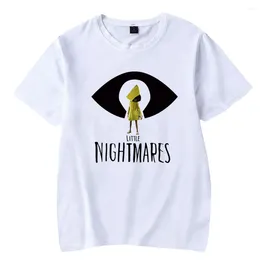 Men's T Shirts Little Nightmares 3 T-shirt Unisex Fashion Short Sleeve Tshirt Women Men Casual Streetwear Summer Tops