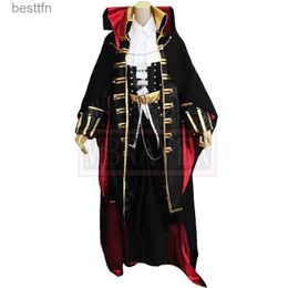 Theme Costume Castlevania Dhampir Alucard Cosplay Uniform Outfit Come Halloween Cos Christmas Custom Made Any SizeL231013