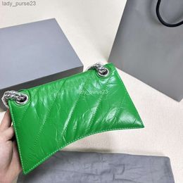 Girl Crush Bag Shoulder Designer Bags Hourglass Shape Underarm Leather Women Handbag Chain Cross Body Handbags Lady Fashion Purse