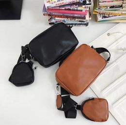 Crossbody Bags for Women Designer Shoulder Handbags with Purse Coin Bag PU Leather 3 Colors Outdoor Storage Pack