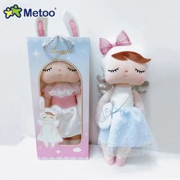 Dolls Doll Kids Toys Kawaii Angel Angela Stuffed Rabbit Plush Sleeping For Girls born Baby Christmas Birthday Gift 231012