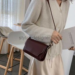 Cross Body 2023 New Fashionable Autumn and Winter Shoulder Bag with and Westernisation Style Simple and Crossbody Bagstylishdesignerbags