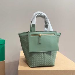 Large Capacity Woven Basket Bag Travel Designer Tote Bag Women Shopping Handbags Luxury Jodie B-Bag Leather Large Totes Lady Shoulder Purses