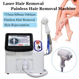 Beauty Items Portable Diode Laser Hair Removal Machine 808nm Fast Permanent Painless For All Colour Skin Use