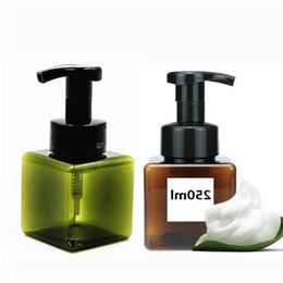 250ml/85oz Plastic Foaming Pump Soap Dispenser Bottle Refillable Portable Empty Foaming Hand Soap Dispenser Bottle Epxos