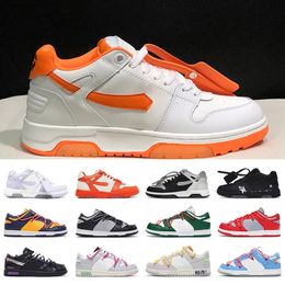 Out of office Designer running shoes mens womens low tops walking black navy blue grey pink beige luxury Plate-forme sports sneakers trainers