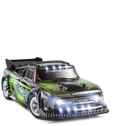 WLtoys k989 Upgraded 284131 1/28 With Led Lights 2.4G 4WD 30Km/H Metal Chassis Electric High Speed Off-Road Drift RC Cars