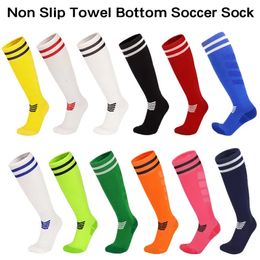 Sports Socks Adult Youth Kids Professional Soccer Football Club Breathable Knee High Training Long Stocking Sock for Boys Girls 231012