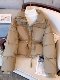Women's Down Parkas Jacket Korean Version Stand Collar Short Cotton padded Thickening Warm Winter Jackets for Women Coat 231012