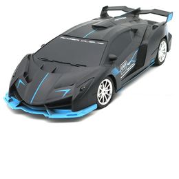 New Outdoor Led Light High-Speed Drift Car 1:18 Remote Control Cars with 2.4G Radio Sport Car Racing Electric Toys for Boys Gift