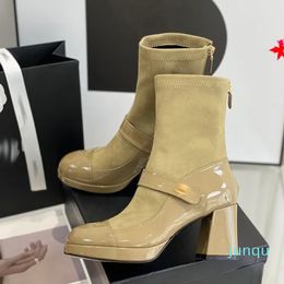 Warm Ankle Snow Boot Martin Australia Booties Lady Boots Cowboy Bottes Chaussons Shoes Women Big