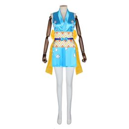 Anime One Piece Cosplay Nami Kimono Women Costume