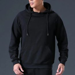 Men's Hoodies Sweatshirts Spring Hoodie Autumn Men Pullover Solid Colour Drawstring Male Casual Fashion Harajuk roupas femininas 231012