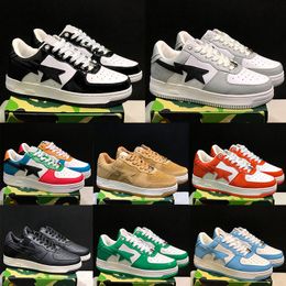 Running Shoes 2023 Designer Casual Shoes Low for mens womens Sneakers Patent Leather Black White Blue Camouflage Skateboarding jogging Sports Star Trainers