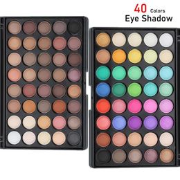 Eye Shadow 40 Colors Plate Nudes Matte Eyeshadow Palette Long Lasting Waterproof Makeup Kit Female Cosmetic Set 231012