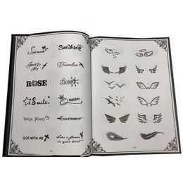 Tattoo Books Professional Tattoo Book For Body Art Small Fresh Fashion Pattern Designs Microblading Flash Tattoo Accessories Supply 231012