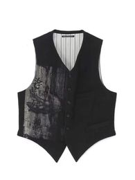 Men's Vests Tiger Residual Dream Luxury Designe Men'S Suit Vest For Men Waistcoat Unisex Gilet Women Casual 231012