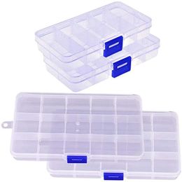 15 Grids Home Storage Box Empty Storage Container Box Case for Jewellery Earring Case Holder Organiser Boxes Ilijq
