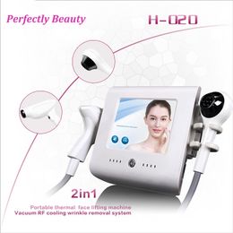 Multifunctional 2 Handles RF Skin Tightening Wrinkle Removal Face Lifting Beauty Machine Home Use Beauty Salon Equipment Skin Rejuvenation