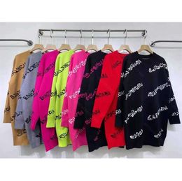 New Winter Sweater dress women pullover brand kint Crew neck Coat 8 colour wholesale kintting top and wool blend clothes