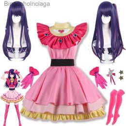 Theme Costume Oshi No Ko Ai Hoshino Cosplay Lolita Skirt Halloween Come For Woman Role Play Party Anime Clothes Disfraz jer Girls' DressL231013