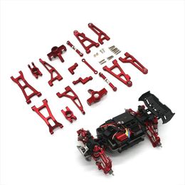 Electric RC Car MJX Hyper Go Reservdelar 16207 16208 16209 16210 H16H Modifierad RC Drift Remote Control Metal Upgrade Accessories 231013