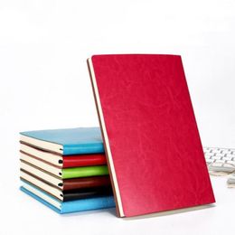 Writing Journal Notebook PU Leather Colourful Journals Daily Notepad Diary Journal Travel Notebooks for Students Rrhmi