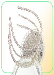 Simple Pearl Hair Hoop Headband Elegant Hairpin Hair Band Decoration Braided Hair Ornaments Party Gift4222633