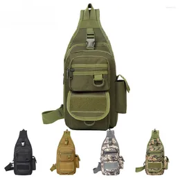 Waist Bags 2023 Tactical Bag Men's Fashion Camouflage Military Fan Large Capacity Chest Cashier Wallet Mobile Bike