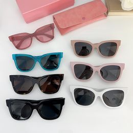 Fashion sunglasses designer mm Top mui sunglasses luxury glasses trend elegance Its feminine Sunglasses designer sunglasses cat eye shades with original box