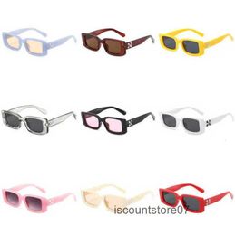 Off Sunglasses Luxury Sunglasses Offs White Frames Style Square Brand Men Women Arrow x Frame Eyewear Trend Sun Glasses Bright Sports Travel Sunglasse Hg4i