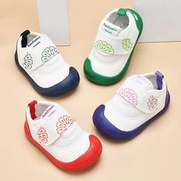 First Walkers 0-3 Years Baby Kids Spring Autumn Soft Sole Shoes Lightweight Toddler Anti-collision Toe Boy