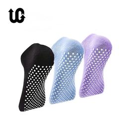 Socks Hosiery Women Anti-Slip Sock trampoline Yoga Sock Cotton Breathable Short Socks Elasticity Sport Boy Girl Outside Sport Socks EU33-39 231012