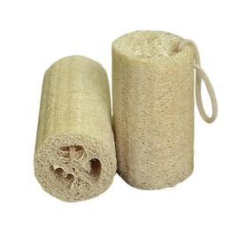 Bath Brushes Sponges Scrubbers 10*4-6cm Natural Loofah Luffa Brushs Remove Dead Skin Massage Clean Exfoliate Rub Back Dish Pot Brush Wash Tool